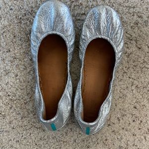 Tieks silver size 12